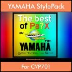Best Of Series By PK Vol. 1  - Best Of PA - 250 Styles for YAMAHA CVP701 in STY format
