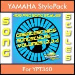 Greatest Hits Song Styles By PK GIGAPACK SONGSTYLES Vol. 1  - Greatest Hits Song Styles - 406 Song Styles for YAMAHA YPT360 in STY format