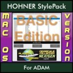 GIGASTYLECOLLECTION NEXTGEN By PK BASIC EDITION With Style Player Software Vol. 1  - FOR MAC - 9500 Styles for HOHNER ADAM in STL format