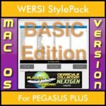 GIGASTYLECOLLECTION NEXTGEN By PK BASIC EDITION With Style Player Software Vol. 1  - FOR MAC - 9500 Styles for WERSI PEGASUS PLUS in STE format