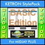 GIGASTYLECOLLECTION NEXTGEN By PK BASIC EDITION With Style Player Software Vol. 1  - FOR PC - 9500 Styles for KETRON MIDJAY PLUS in PAT format