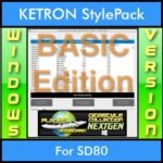 GIGASTYLECOLLECTION NEXTGEN By PK BASIC EDITION With Style Player Software Vol. 1  - FOR PC - 9500 Styles for KETRON SD80 in KST format