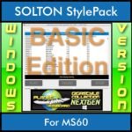 GIGASTYLECOLLECTION NEXTGEN By PK BASIC EDITION With Style Player Software Vol. 1  - FOR PC - 9500 Styles for SOLTON MS60 in PAT format
