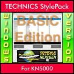 GIGASTYLECOLLECTION NEXTGEN By PK BASIC EDITION With Style Player Software Vol. 1  - FOR PC - 9500 Styles for TECHNICS KN5000 in CMP format