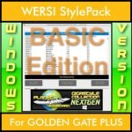 GIGASTYLECOLLECTION NEXTGEN By PK BASIC EDITION With Style Player Software Vol. 1  - FOR PC - 9500 Styles for WERSI GOLDEN GATE PLUS in STE format