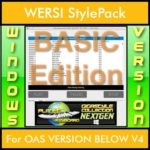GIGASTYLECOLLECTION NEXTGEN By PK BASIC EDITION With Style Player Software Vol. 1  - FOR PC - 9500 Styles for WERSI OAS VERSION BELOW V4 in STO format