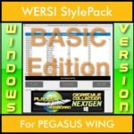 GIGASTYLECOLLECTION NEXTGEN By PK BASIC EDITION With Style Player Software Vol. 1  - FOR PC - 9500 Styles for WERSI PEGASUS WING in STY format