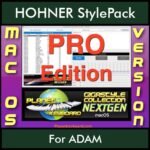 GIGASTYLECOLLECTION NEXTGEN By PK PROFESSIONAL EDITION With Style Player Software Vol. 1  - FOR MAC - 9800 Styles for HOHNER ADAM in STL format