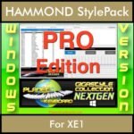 GIGASTYLECOLLECTION NEXTGEN By PK PROFESSIONAL EDITION With Style Player Software Vol. 1  - FOR PC - 9800 Styles for HAMMOND XE1 in PAT format
