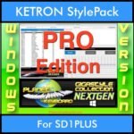 GIGASTYLECOLLECTION NEXTGEN By PK PROFESSIONAL EDITION With Style Player Software Vol. 1  - FOR PC - 9800 Styles for KETRON SD1PLUS in PAT format