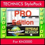 GIGASTYLECOLLECTION NEXTGEN By PK PROFESSIONAL EDITION With Style Player Software Vol. 1  - FOR PC - 9800 Styles for TECHNICS KN3000 in CMP format