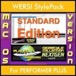 GIGASTYLECOLLECTION NEXTGEN By PK STANDARD EDITION With Style Player Software Vol. 1  - FOR MAC - 9600 Styles for WERSI PERFORMER PLUS in STE format