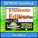 GIGASTYLECOLLECTION NEXTGEN By PK STANDARD EDITION With Style Player Software Vol. 1  - FOR PC - 9600 Styles for KETRON VEGA in PAT format