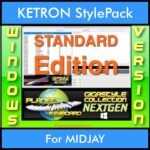 GIGASTYLECOLLECTION NEXTGEN By PK STANDARD EDITION With Style Player Software Vol. 1  - FOR PC - 9600 Styles for KETRON MIDJAY in PAT format