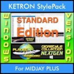 GIGASTYLECOLLECTION NEXTGEN By PK STANDARD EDITION With Style Player Software Vol. 1  - FOR PC - 9600 Styles for KETRON MIDJAY PLUS in PAT format