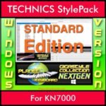 GIGASTYLECOLLECTION NEXTGEN By PK STANDARD EDITION With Style Player Software Vol. 1  - FOR PC - 9600 Styles for TECHNICS KN7000 in CMP format