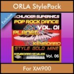 StyleGoldMine By PK Vol. 6  - Dance Pop Rock 1 - 60 Styles / Song Styles for ORLA XM900 in STL format