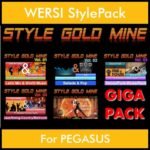 StyleGoldMine By PK GIGAPACK STYLEGOLDMINE Vol. 1  - Vol. 01 to Vol. 05 - 428 Styles for WERSI PEGASUS in STY format