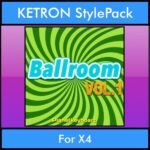 The Greatest Styles By PK Vol. 03  - Ballroom Vol. 01 - 60 Styles / Song Styles for KETRON X4 in PAT format