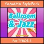 The Greatest Styles By PK Vol. 04  - Ballroom and Jazz Vol. 01 - 60 Styles / Song Styles for YAMAHA TYROS 5 in STY format
