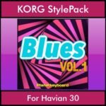 The Greatest Styles By PK Vol. 05  - Blues Vol. 01 - 60 Styles / Song Styles for KORG Havian 30 in STY format