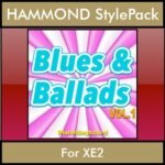 The Greatest Styles By PK Vol. 06  - Blues and Ballads Vol. 01 - 60 Styles / Song Styles for HAMMOND XE2 in PAT format