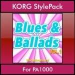 The Greatest Styles By PK Vol. 06  - Blues and Ballads Vol. 01 - 60 Styles / Song Styles for KORG PA1000 in STY format
