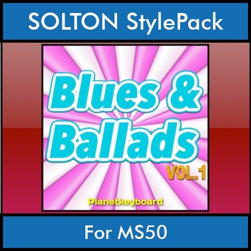 The Greatest Styles By PK Vol. 06  - Blues and Ballads Vol. 01 - 60 Styles / Song Styles for SOLTON MS50 in PAT format The Greatest Styles By PK Vol. 06  - Blues and Ballads Vol. 01 - 60 Styles / Song Styles for SOLTON MS50 in PAT format