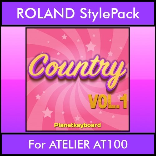 The Greatest Styles By PK Vol. 07  - Country Vol. 01 - 60 Styles / Song Styles for ROLAND ATELIER AT100 in STL format The Greatest Styles By PK Vol. 07  - Country Vol. 01 - 60 Styles / Song Styles for ROLAND ATELIER AT100 in STL format