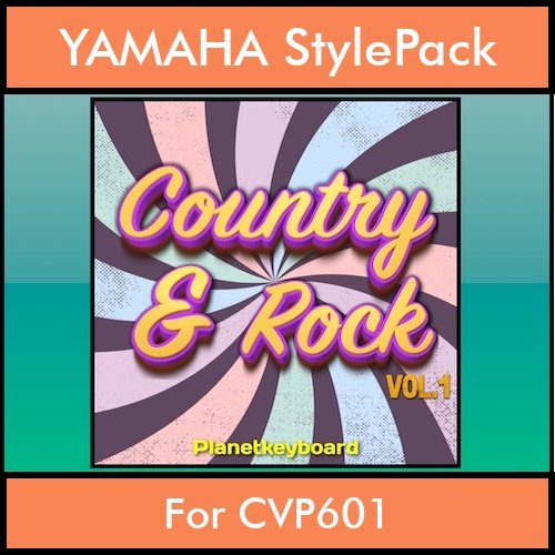 The Greatest Styles By PK Vol. 08 - Country and Rock Vol. 01 - 60 Styles / Song Styles for YAMAHA CVP601 in STY format The Greatest Styles By PK Vol. 08 - Country and Rock Vol. 01 - 60 Styles / Song Styles for YAMAHA CVP601 in STY format