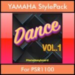 The Greatest Styles By PK Vol. 09  - Dance Vol. 01 - 60 Styles / Song Styles for YAMAHA PSR1100 in STY format
