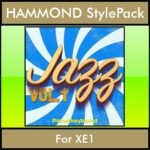 The Greatest Styles By PK Vol. 12  - Jazz Vol. 01 - 60 Styles / Song Styles for HAMMOND XE1 in PAT format