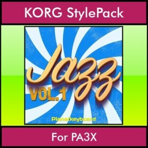 The Greatest Styles By PK Vol. 12  - Jazz Vol. 01 - 60 Styles / Song Styles for KORG PA3X in STY format