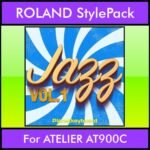 The Greatest Styles By PK Vol. 12  - Jazz Vol. 01 - 60 Styles / Song Styles for ROLAND ATELIER AT900C in STL format