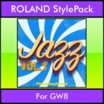 The Greatest Styles By PK Vol. 12  - Jazz Vol. 01 - 60 Styles / Song Styles for ROLAND GW8 in STL format