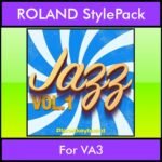 The Greatest Styles By PK Vol. 12  - Jazz Vol. 01 - 60 Styles / Song Styles for ROLAND VA3 in STL format