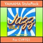 The Greatest Styles By PK Vol. 12  - Jazz Vol. 01 - 60 Styles / Song Styles for YAMAHA CVP701 in STY format
