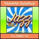 The Greatest Styles By PK Vol. 12  - Jazz Vol. 01 - 60 Styles / Song Styles for YAMAHA PSRS710 in STY format
