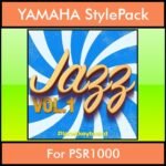 The Greatest Styles By PK Vol. 12  - Jazz Vol. 01 - 60 Styles / Song Styles for YAMAHA PSR1000 in STY format