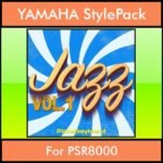 The Greatest Styles By PK Vol. 12  - Jazz Vol. 01 - 60 Styles / Song Styles for YAMAHA PSR8000 in STY format