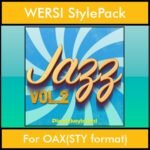 The Greatest Styles By PK Vol. 13  - Jazz Vol. 02 - 60 Styles / Song Styles for WERSI OAX(STY format) in STY format
