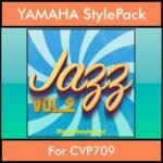 The Greatest Styles By PK Vol. 13  - Jazz Vol. 02 - 60 Styles / Song Styles for YAMAHA CVP709 in STY format