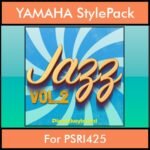 The Greatest Styles By PK Vol. 13  - Jazz Vol. 02 - 60 Styles / Song Styles for YAMAHA PSRI425 in STY format