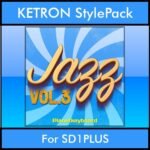 The Greatest Styles By PK Vol. 14  - Jazz Vol. 03 - 60 Styles / Song Styles for KETRON SD1PLUS in PAT format
