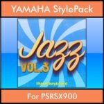 The Greatest Styles By PK Vol. 14  - Jazz Vol. 03 - 60 Styles / Song Styles for YAMAHA PSRSX900 in STY format