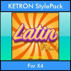 The Greatest Styles By PK Vol. 15  - Latin Vol. 01 - 60 Styles / Song Styles for KETRON X4 in PAT format