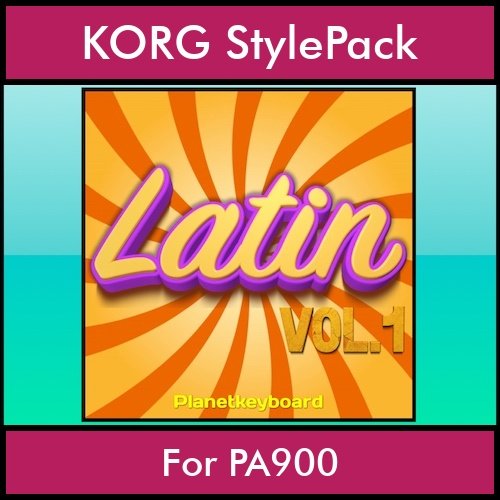 The Greatest Styles By PK Vol. 15  - Latin Vol. 01 - 60 Styles / Song Styles for KORG PA900 in STY format The Greatest Styles By PK Vol. 15  - Latin Vol. 01 - 60 Styles / Song Styles for KORG PA900 in STY format