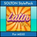 The Greatest Styles By PK Vol. 15  - Latin Vol. 01 - 60 Styles / Song Styles for SOLTON MS50 in PAT format