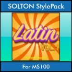 The Greatest Styles By PK Vol. 15  - Latin Vol. 01 - 60 Styles / Song Styles for SOLTON MS100 in PAT format
