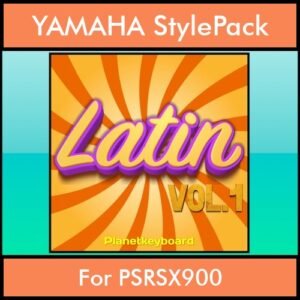 The Greatest Styles By PK Vol. 15 - Latin Vol. 01 - 60 Styles / Song Styles for YAMAHA PSRSX900 in STY format